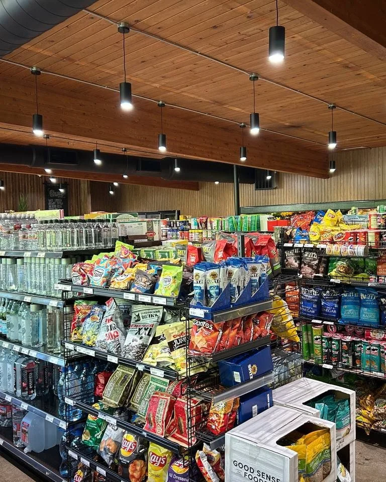 Without disrupting their normal business hours, @camas_market_bakery  got their light fixtures upgraded. On the other hand, @postelectriccompany  had to work a few night shifts. Now, @camas_market_bakery y has a brighter and more modern look inside. 