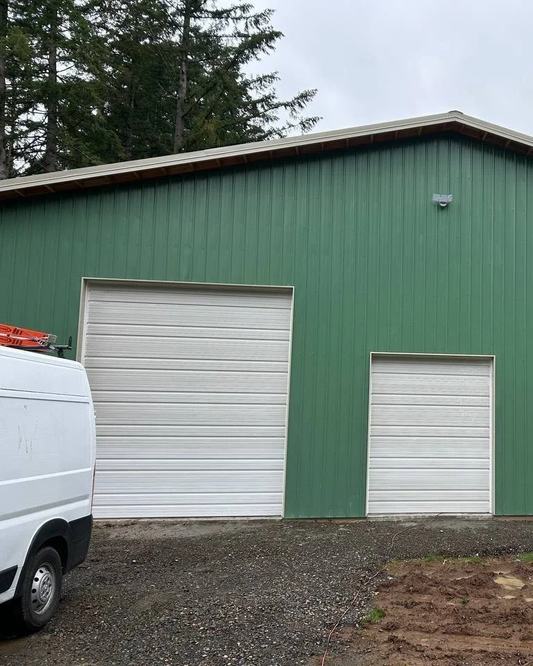 A brand new shop, requires brand new electrical.