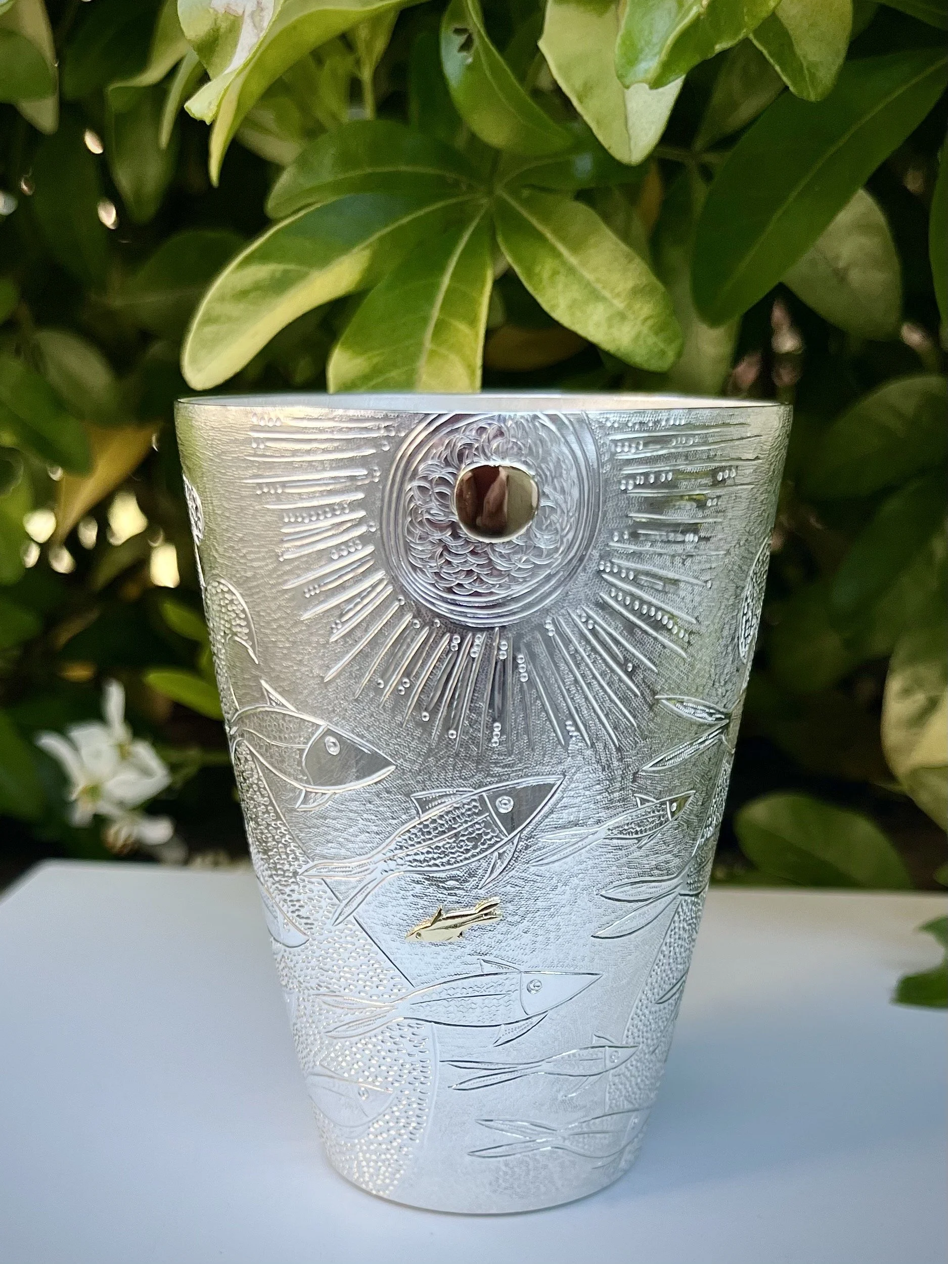 Jacqueline Warrington.+Silver+Tumbler+with+18ct+gold+detail..jpeg
