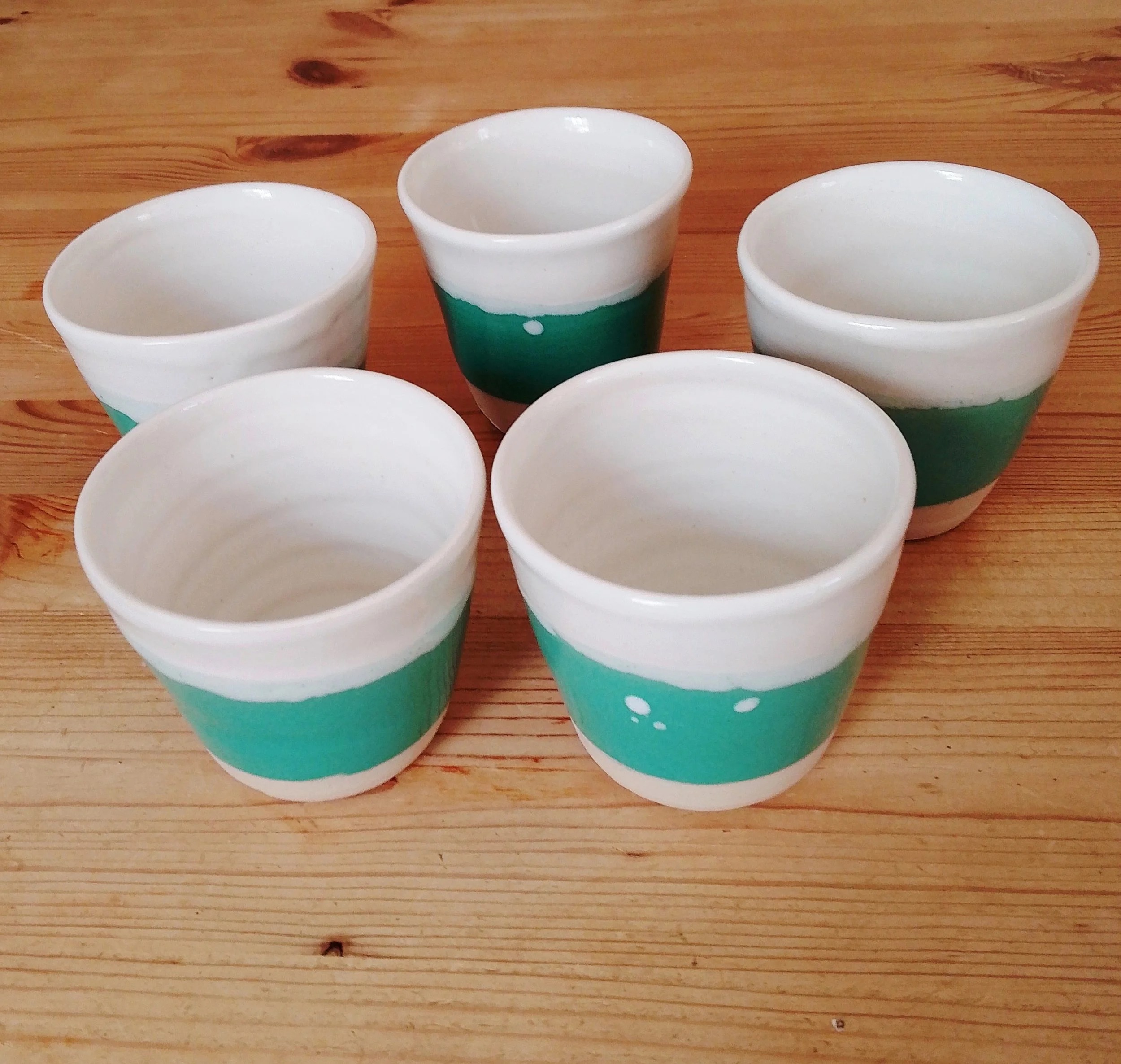 John Knowles Pottery beakers.jpeg