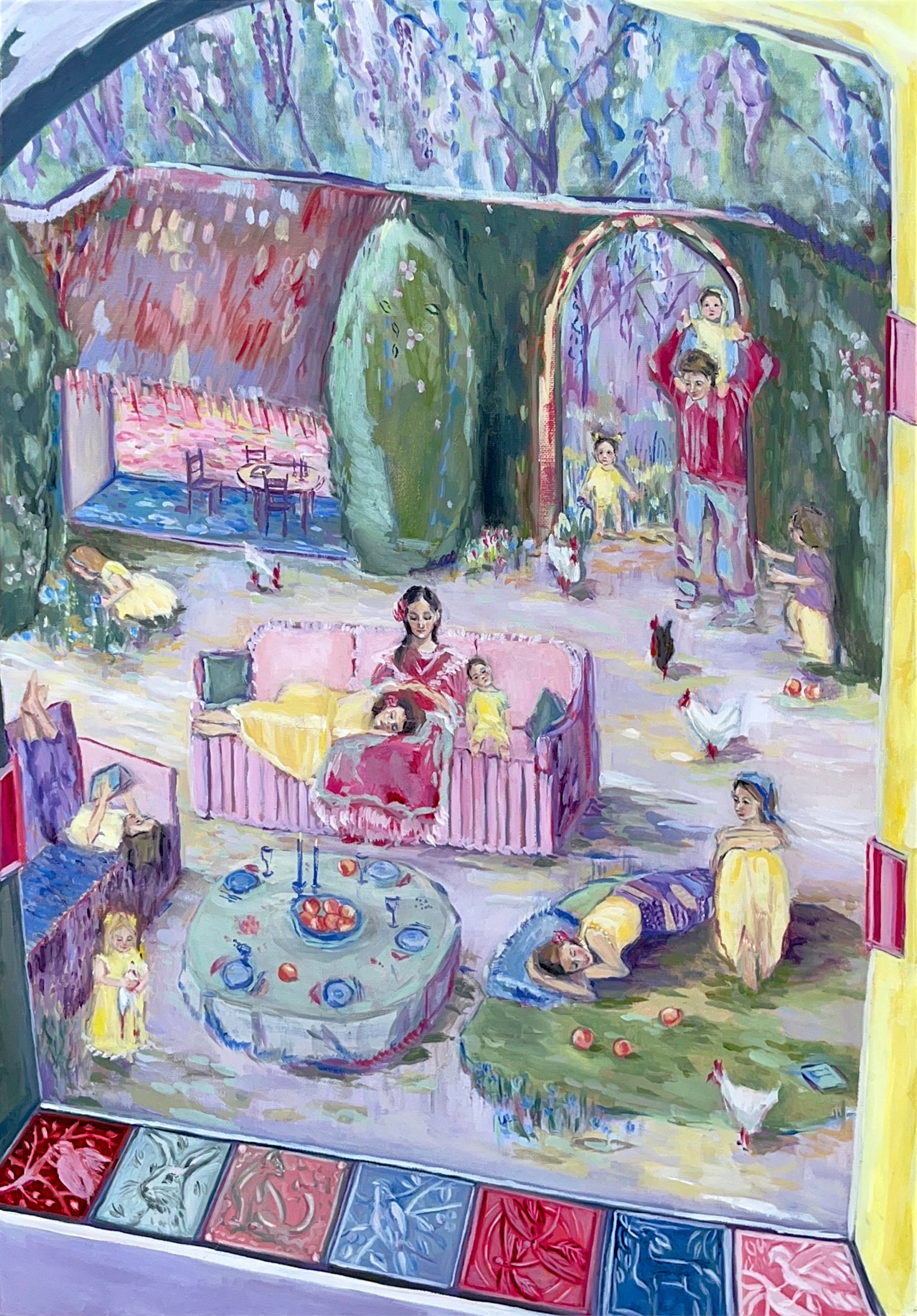 "IN PASSING"
Oil on canvas, September 2026

70x50 cm