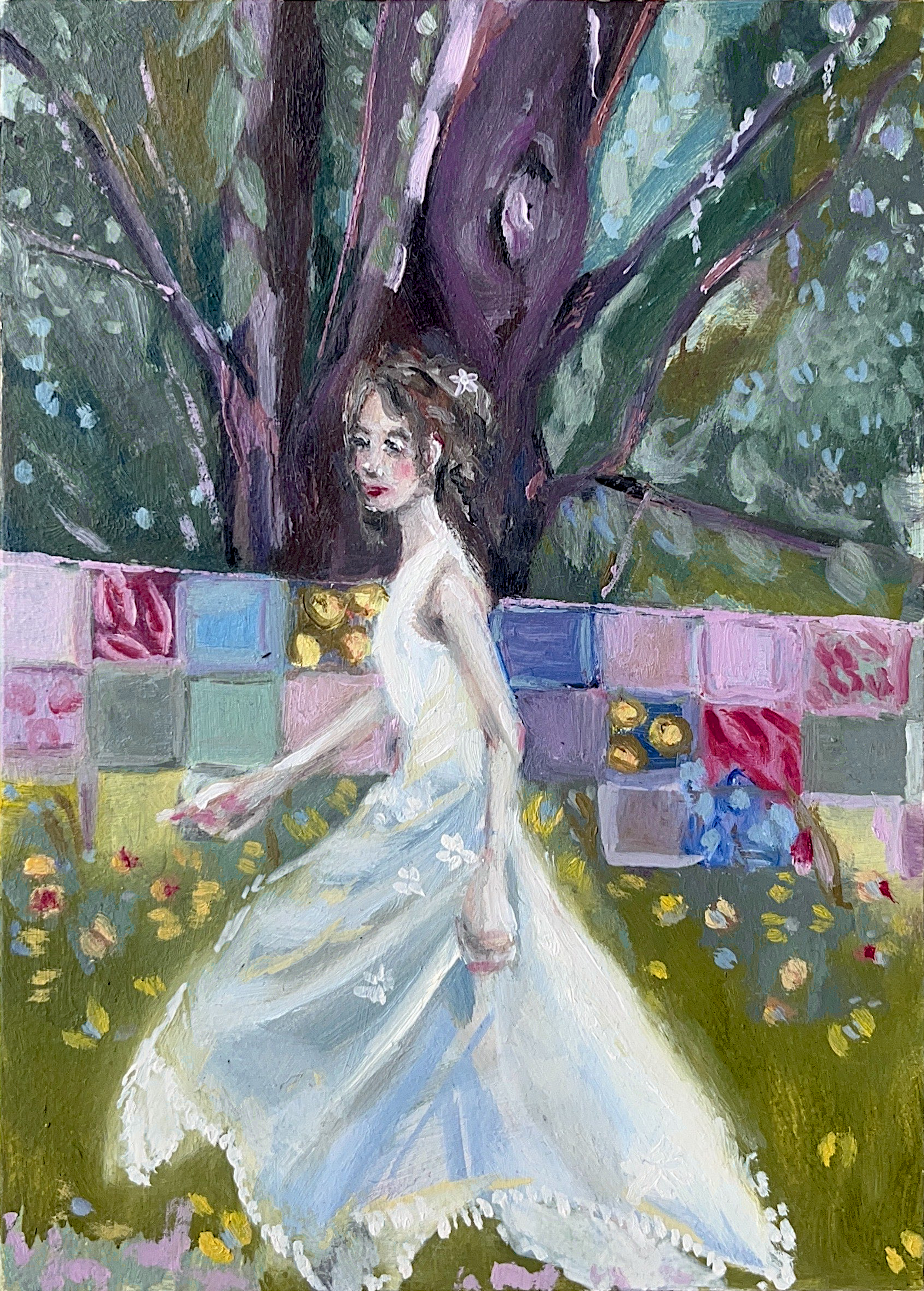 "RUNAWAY"
Oil on panel, March 2026

 12.7×20 cm