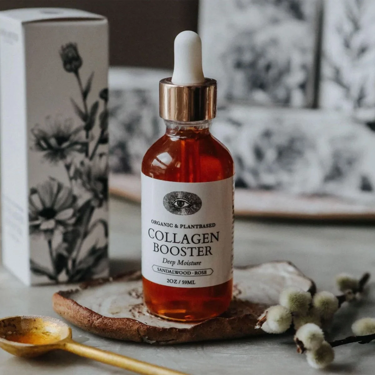 Collagen Booster Face Oil 2oz (59 ml) | Anima Mundi