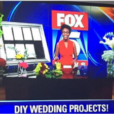 Tiffany was featured on Fox 5 News as a Wedding Planning Specialist!