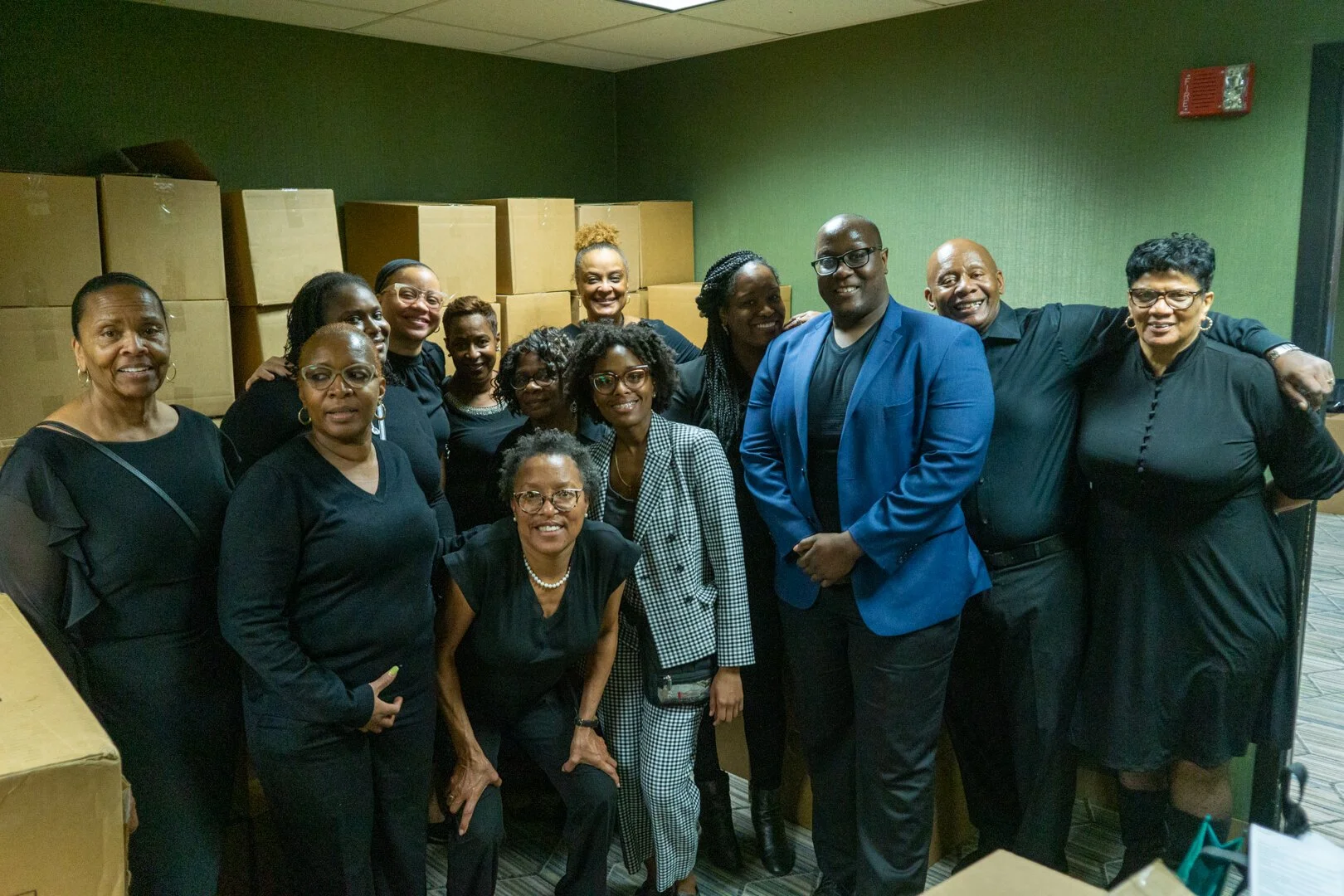 When you have a 4,000 person event you need a big and strong team.