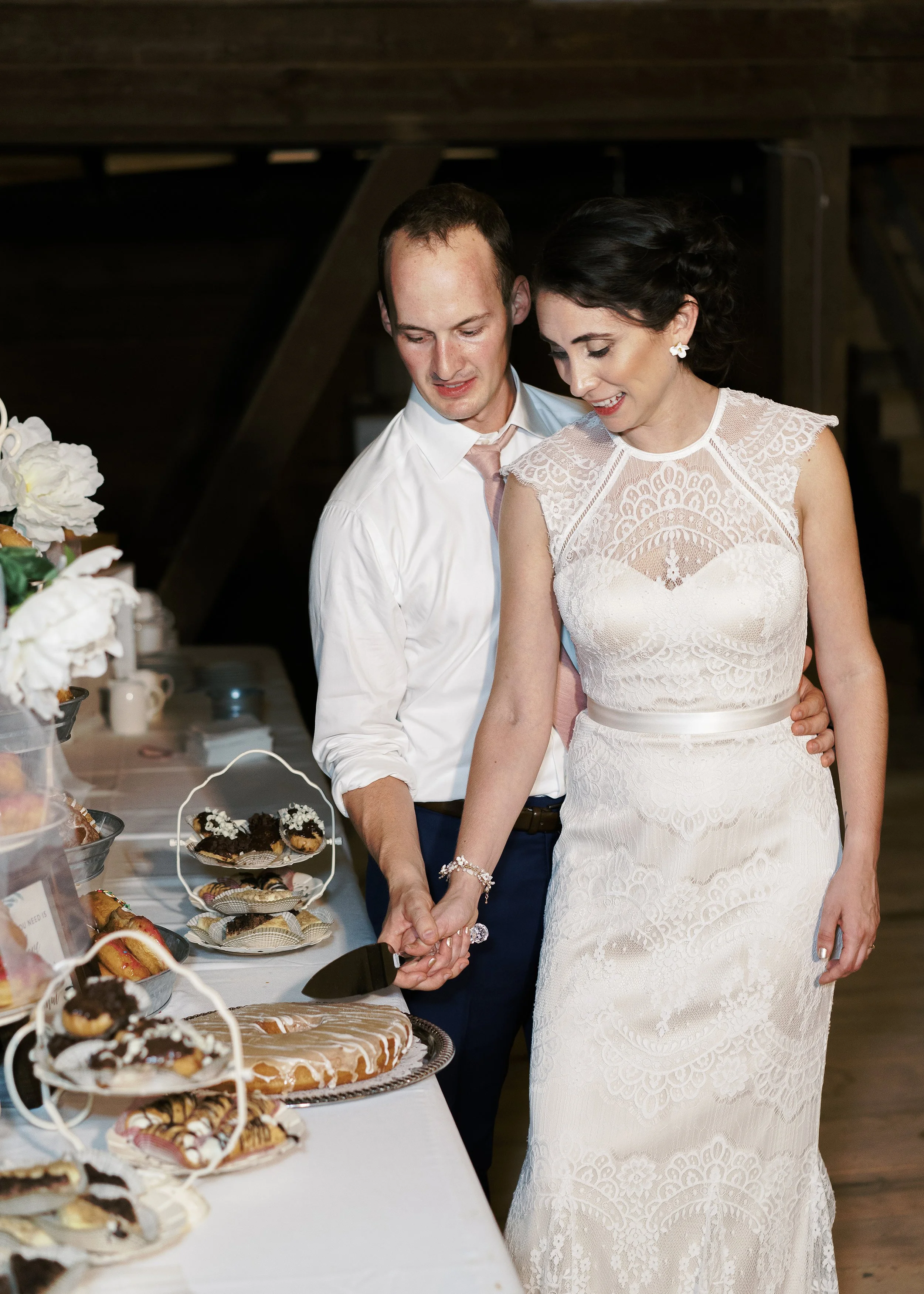 Wedding donuts!!! 