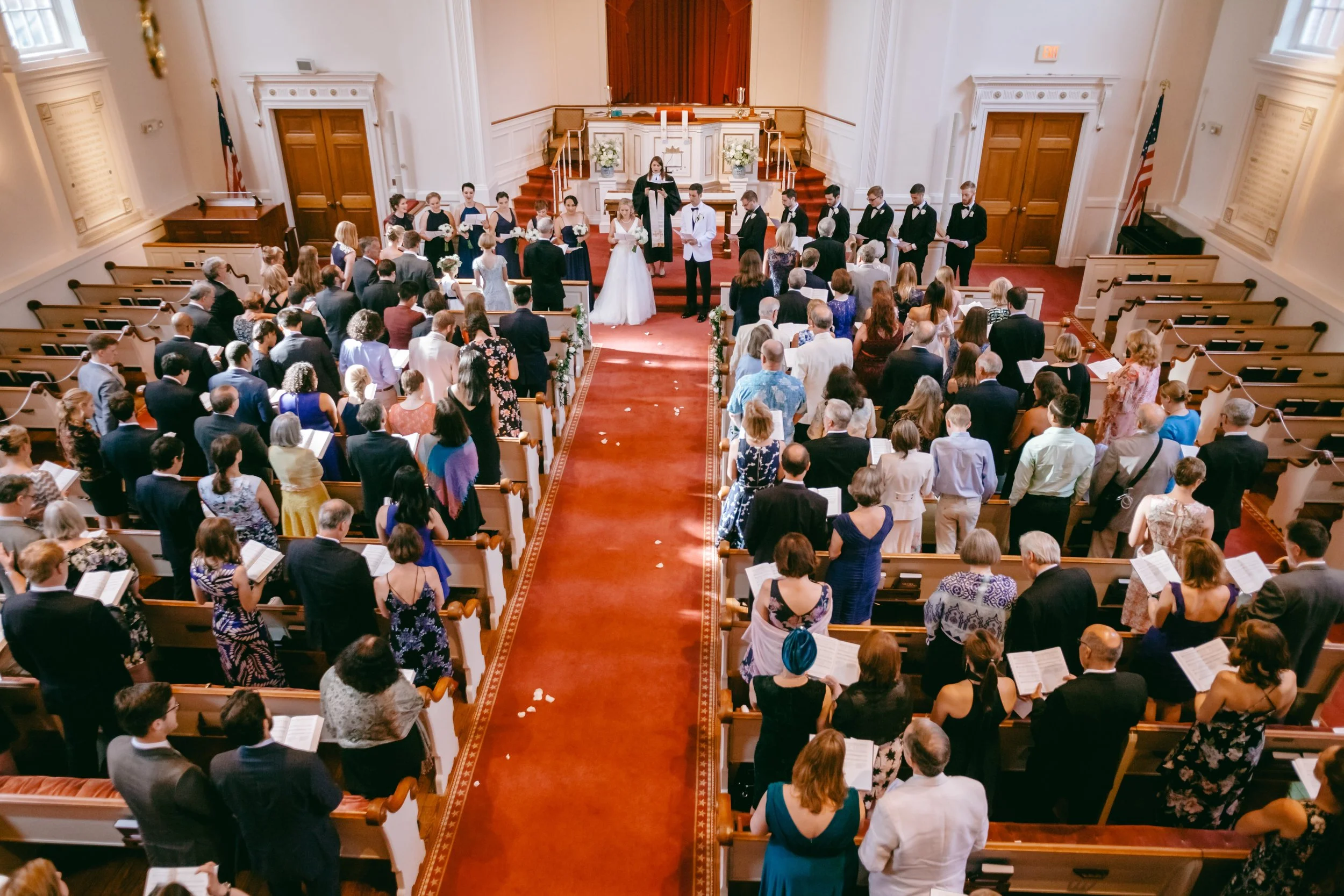 Church wedding 