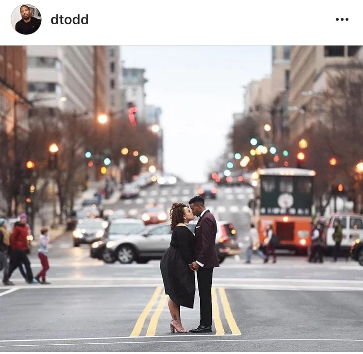 Winter engagement photos 