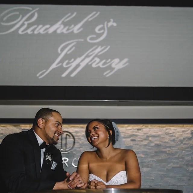 Happy 1 year anniversary Rachel and Jeffrey!!