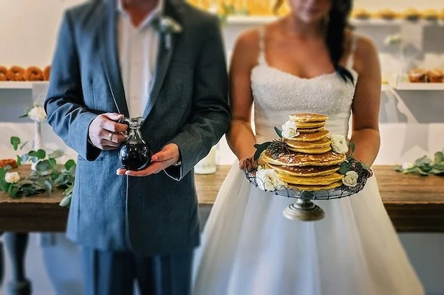Brunch wedding and national pancake day!!