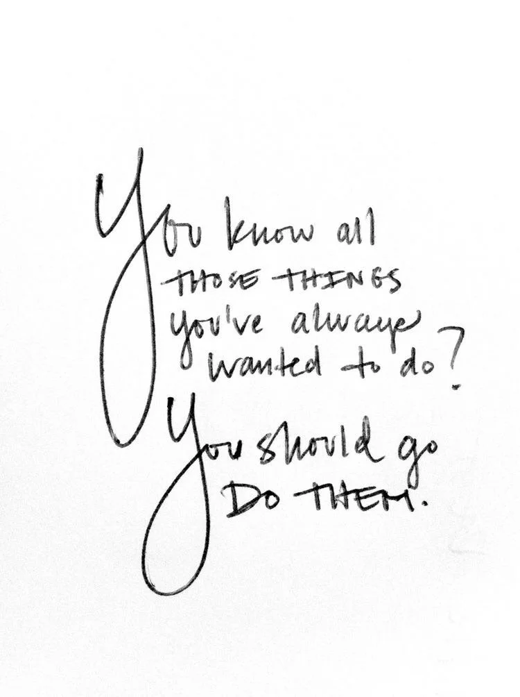Just do it