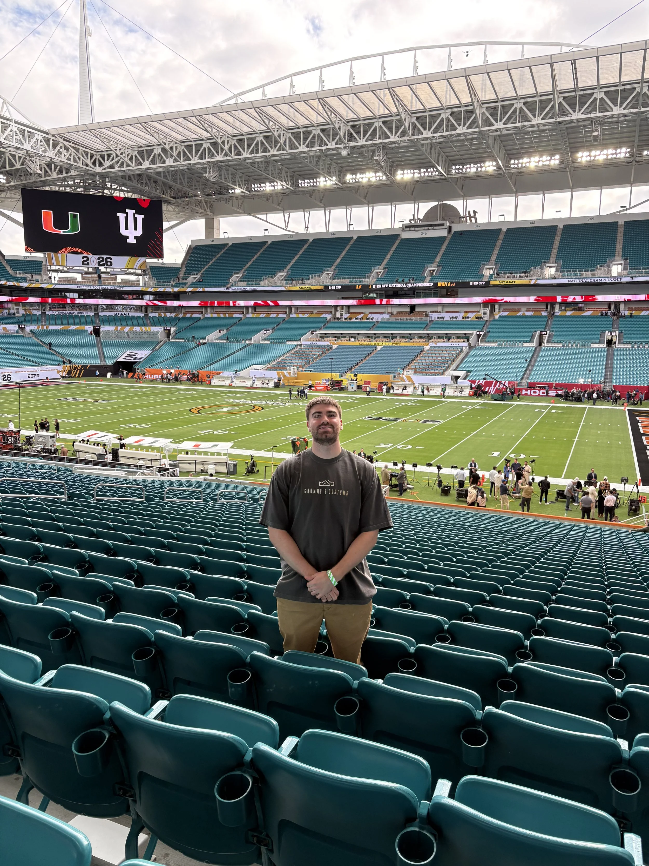 chummys customs at hardrock stadium for cfp 2026 national championship game