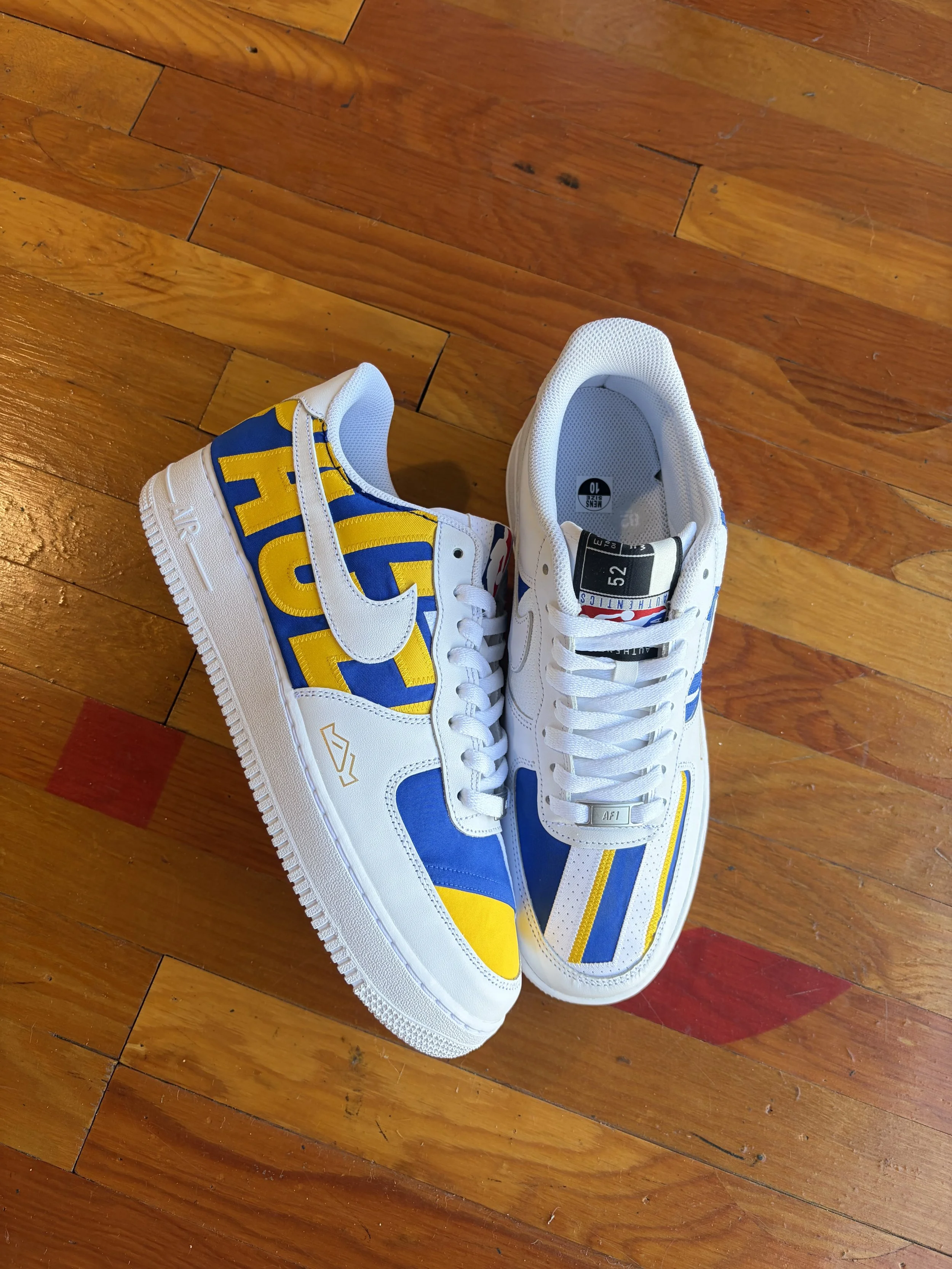 Tyrese Haliburton Indiana Pacers City Editon Upcycled Jersey Shoe