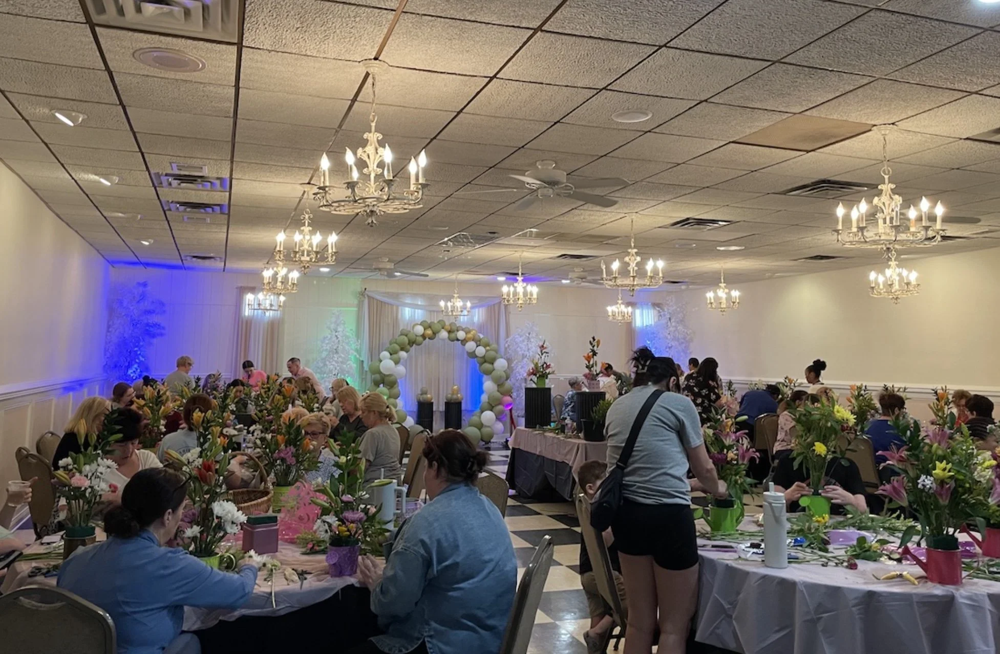 Floral Arrangement Class