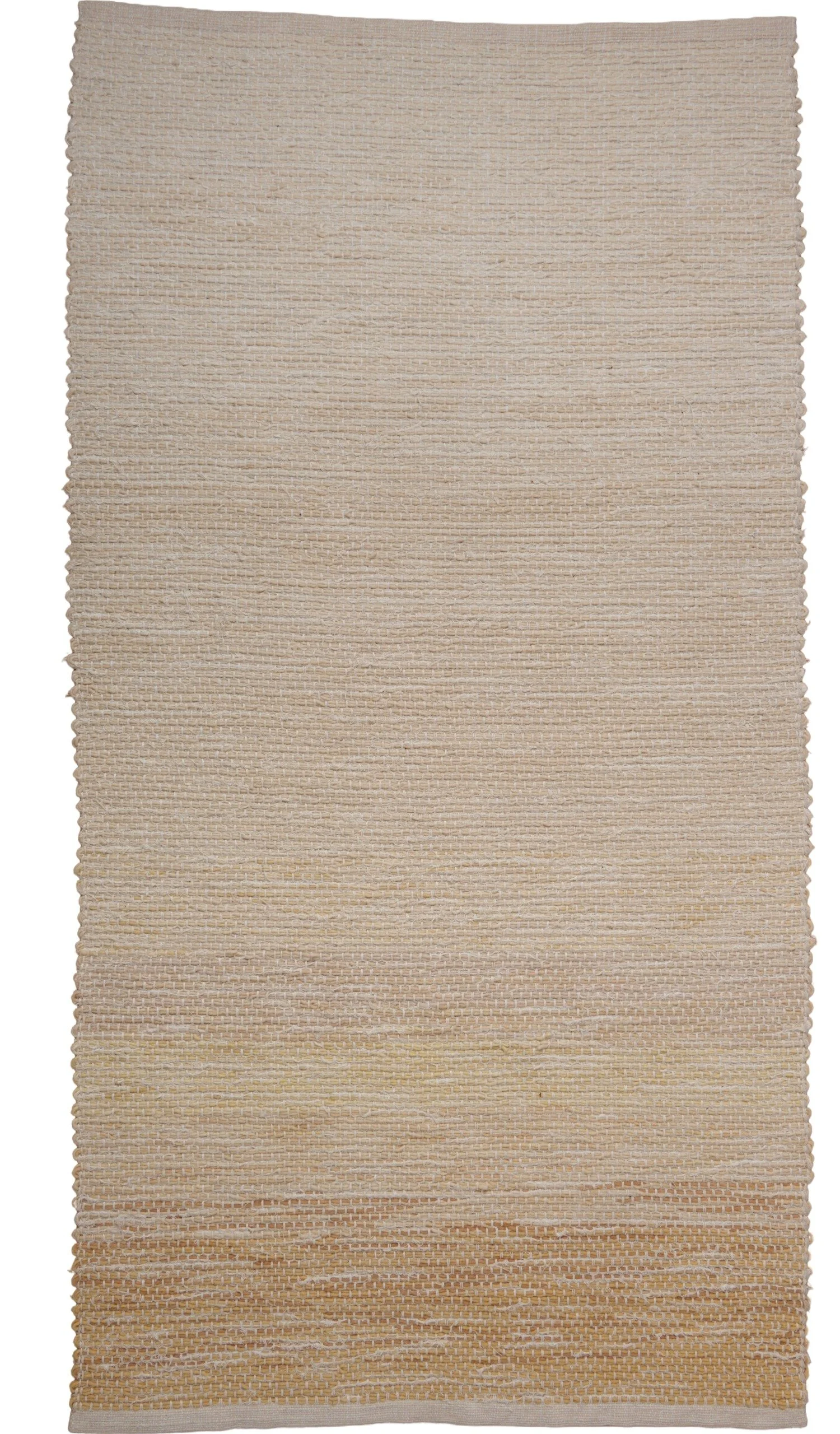Rug Natural Sandstone Cotton / Pendleton wool, 4’x 9’, 2025