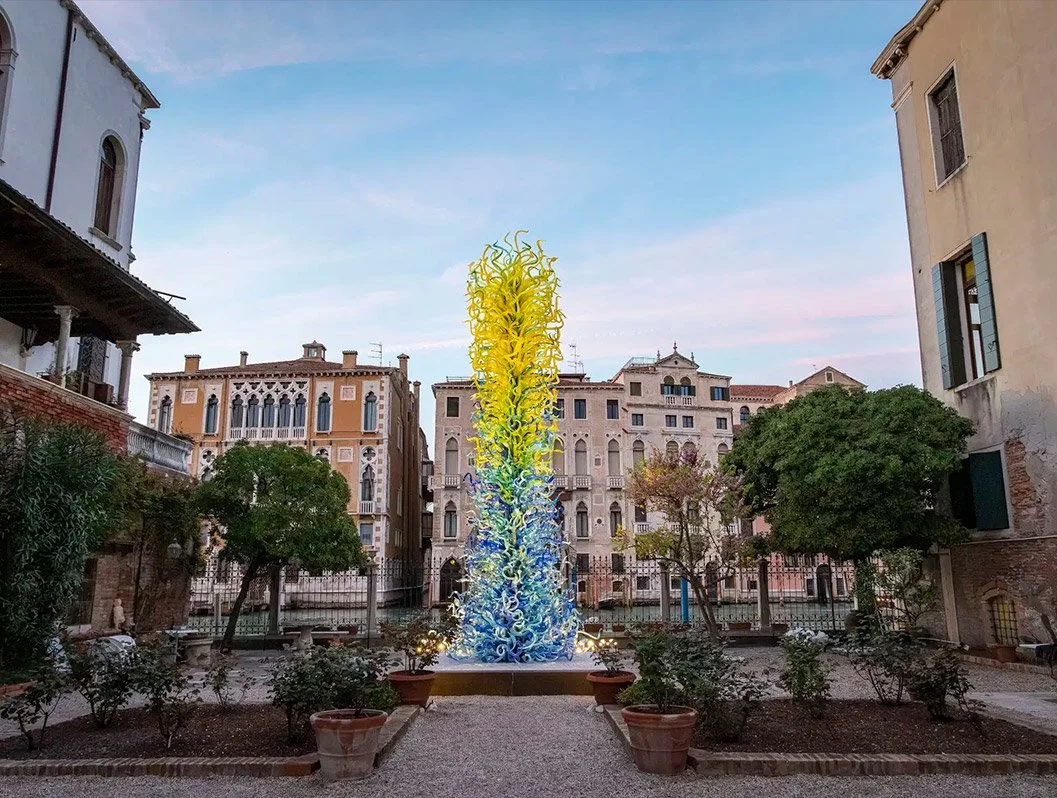 Chihuly returns to Venice: three monumental installations on the Grand Canal in 2026