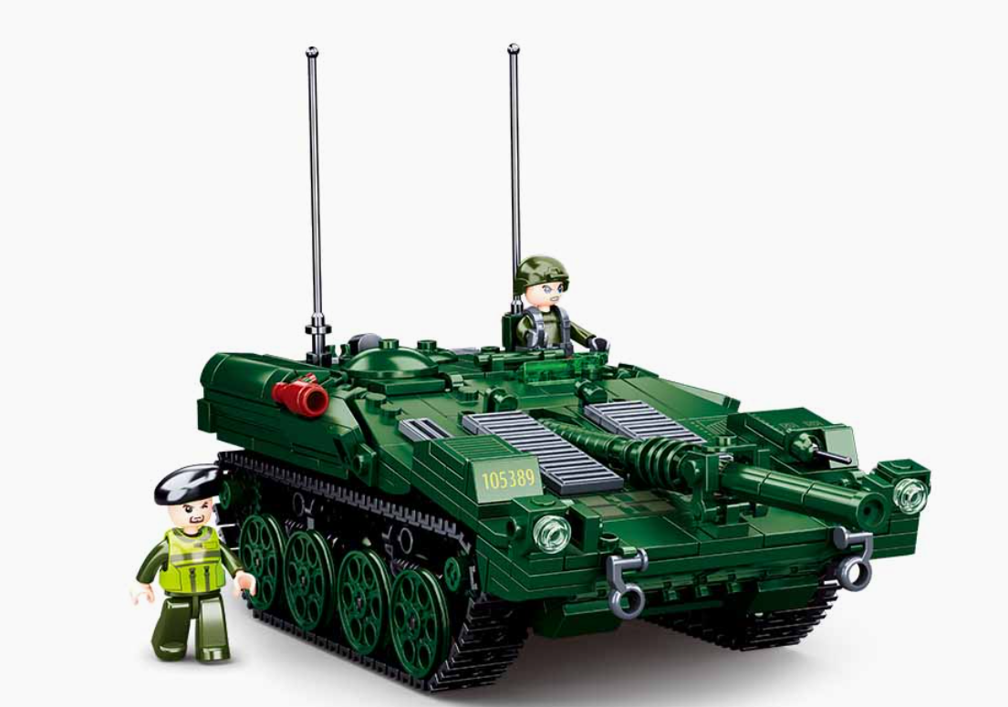 Swedish STRV103 - Modern Battle Tank M38-B1010 - 692 Pcs