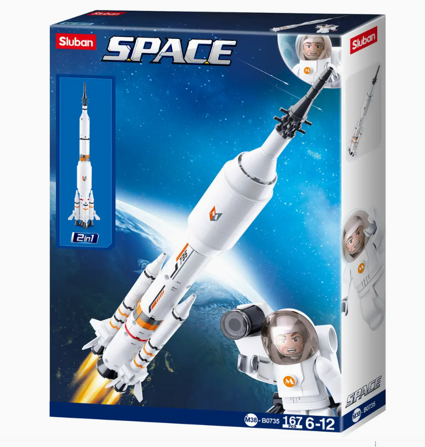 Space Rocket Booster Jet - B0735