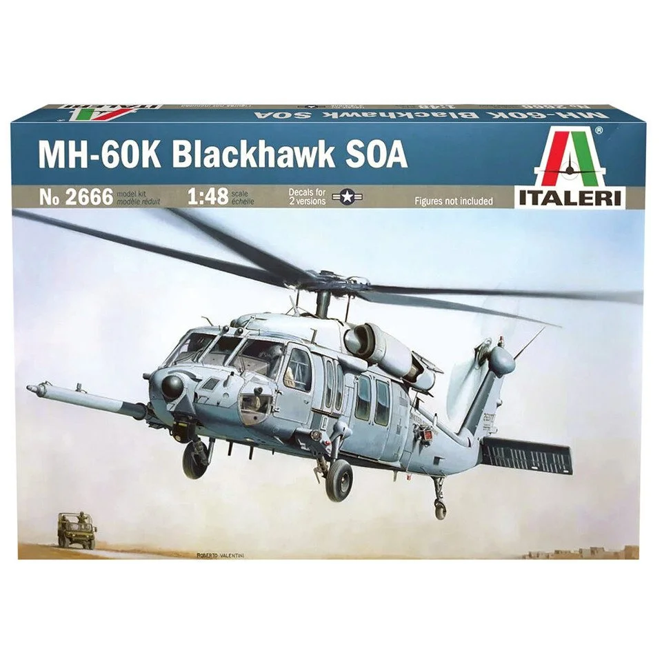 MH-60K Blackhawk Soa 1/48 Kit (2666)