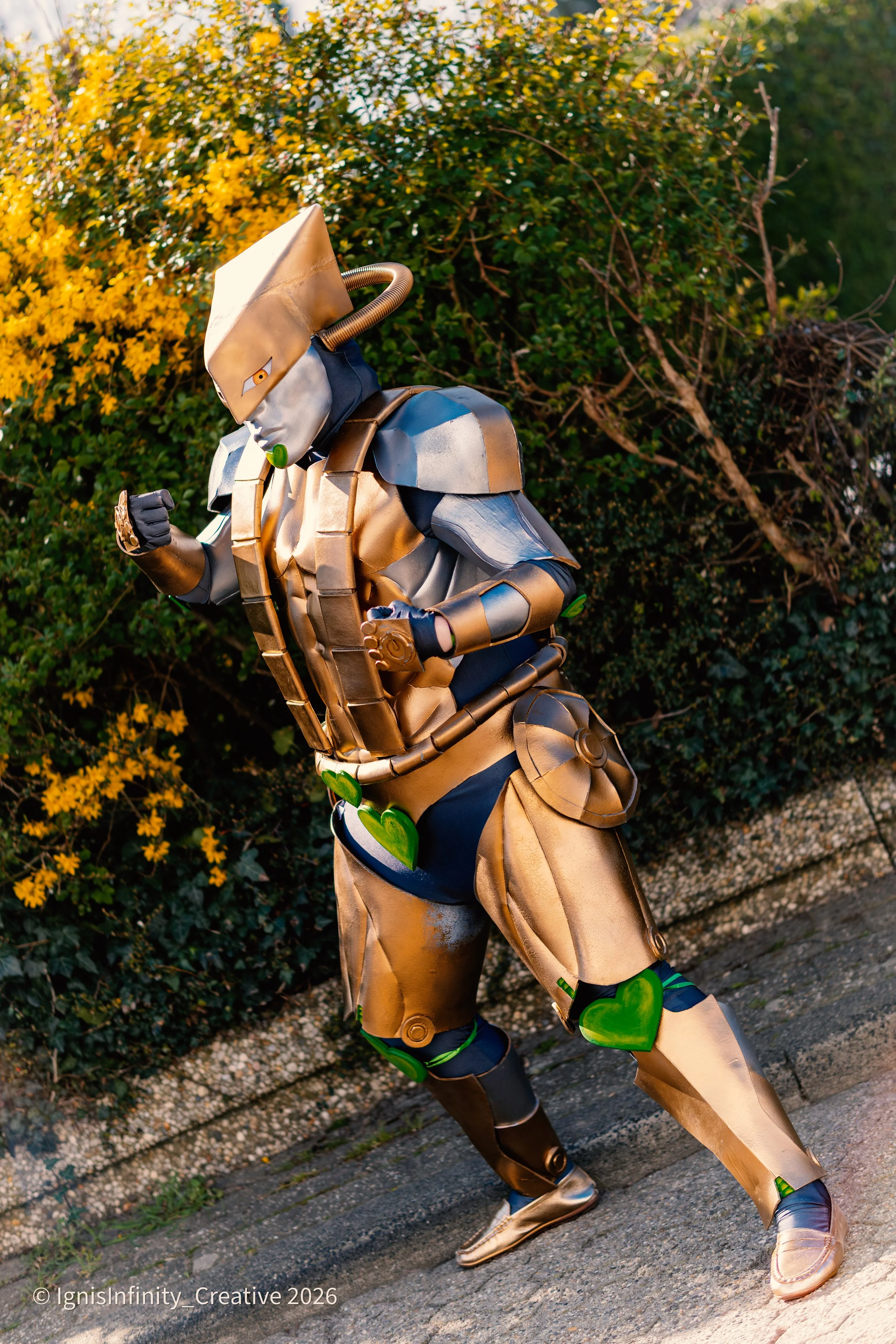 Full-body The World cosplay at Heroes Made in Asia 2026. Shot by IgnisInfinity Creative, Rotterdam. Book a session.