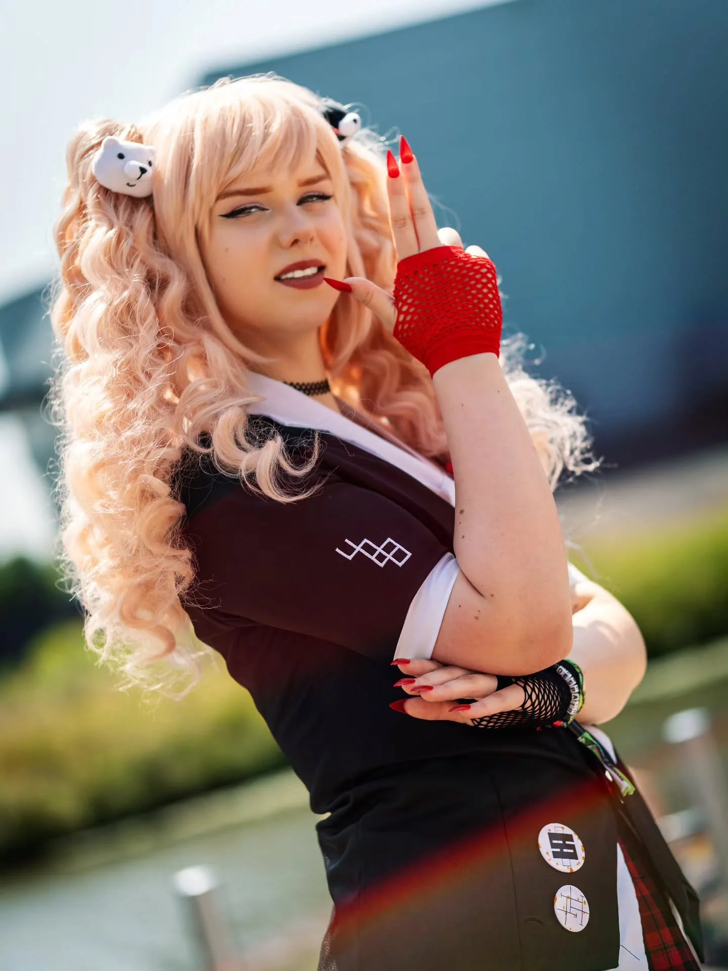 Wherever there is hope, there is most definitely despair...

#dangonronpa #danganronpacosplay #junkoenoshima #junkocosplay #junkoenoshimacosplay #gaming #gamingcosplay