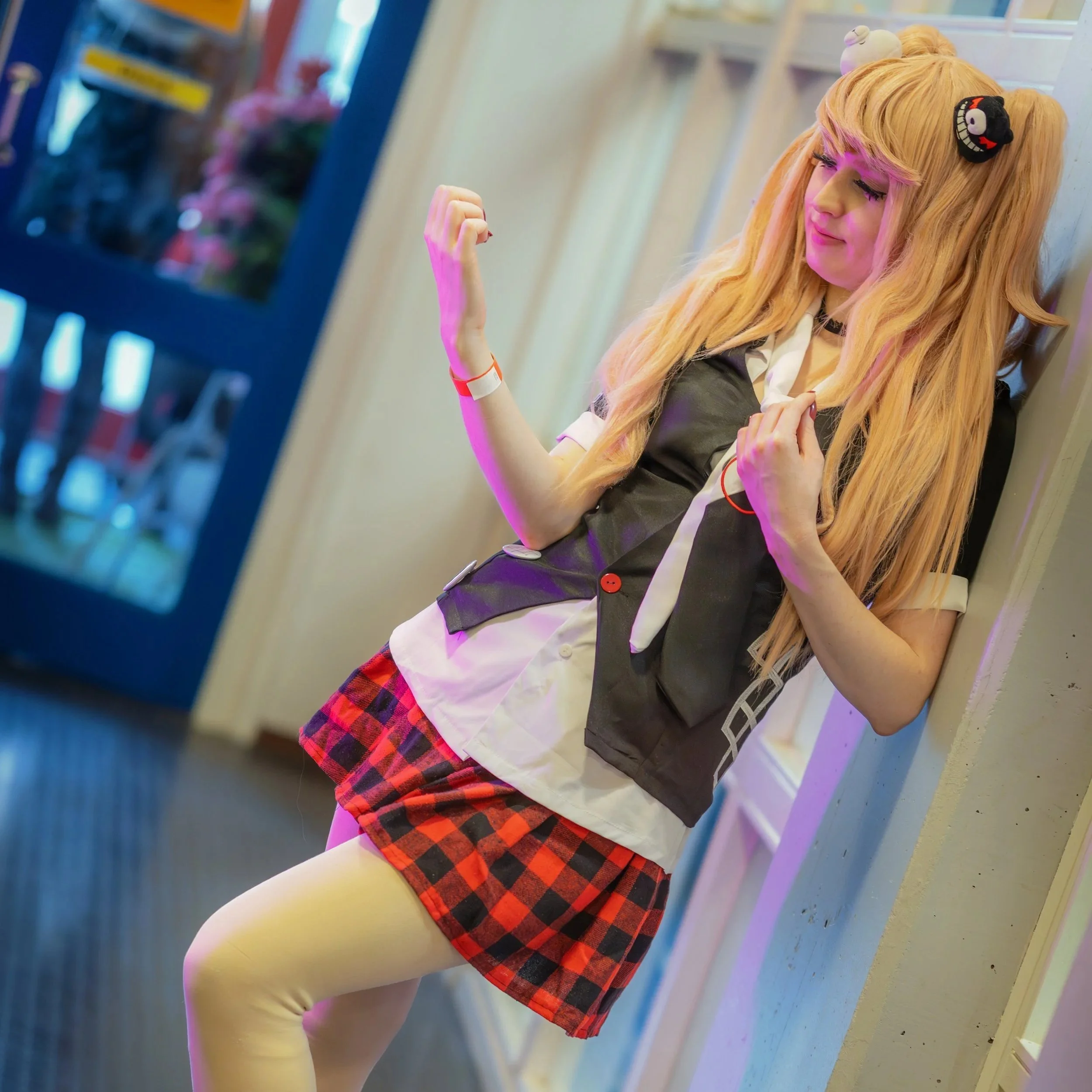 Miss.Paradise_cos as Junko Enoshima – Isekai Con Rotterdam Portrait by IgnisInfinity Creative