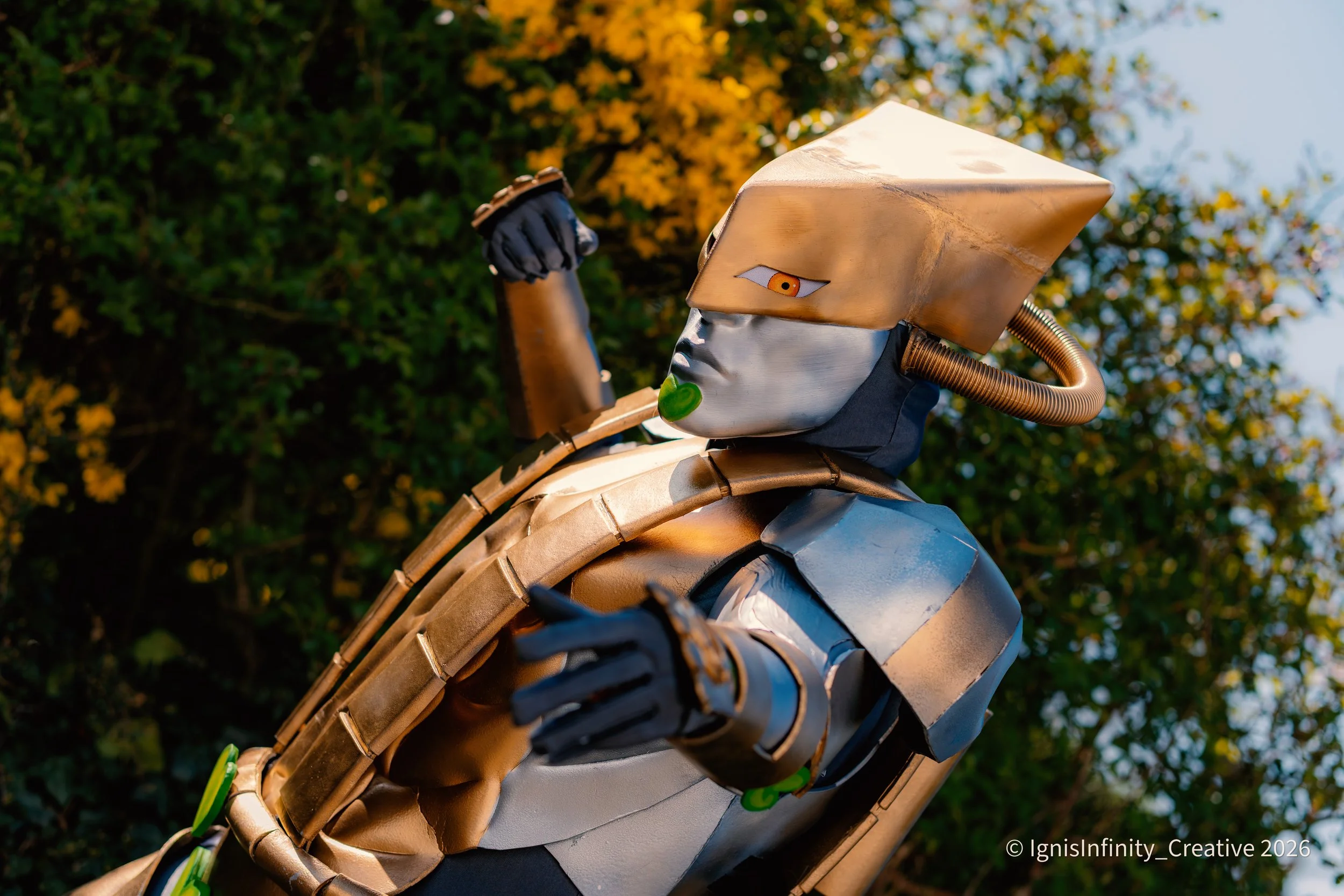 Cinematic The World close-up at Heroes Made in Asia 2026 by IgnisInfinity Creative. Book your bold shoot in Utrecht.