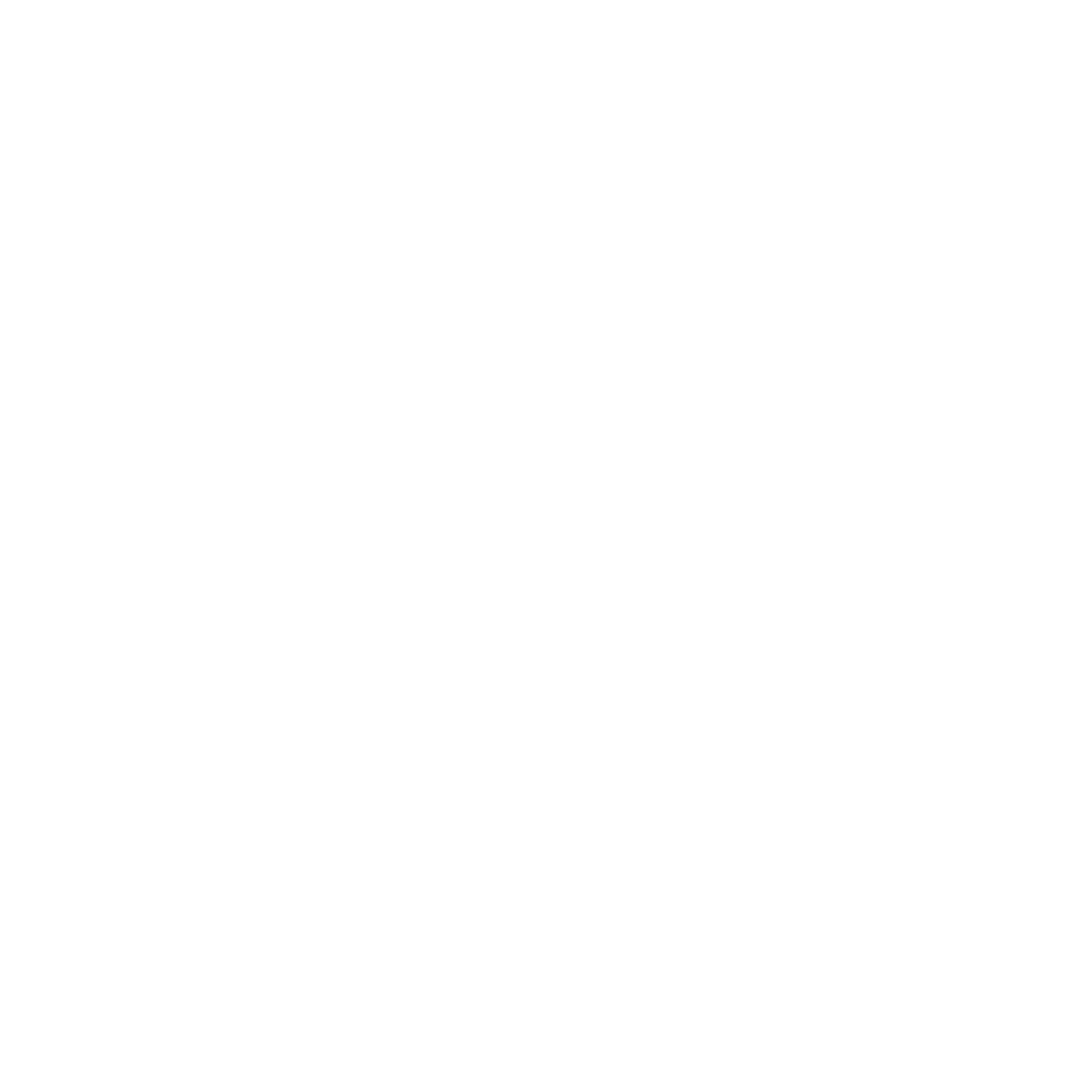 Silhouette of a quadcopter drone with four propellers and landing skids.