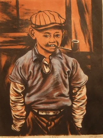  Portrait of Young Boy   
Oil on canvas
