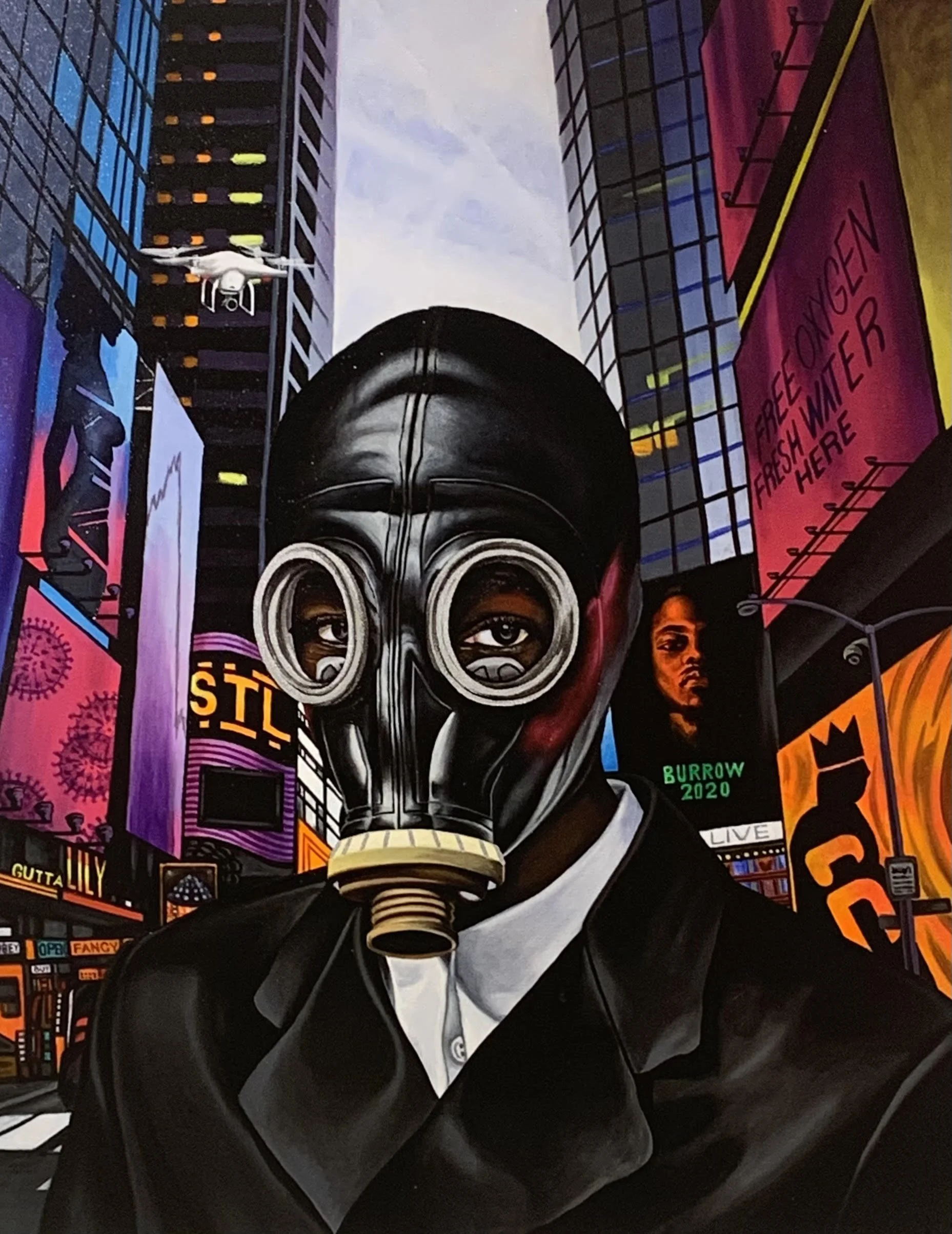  Mondays   (Sold) 
Oil on canvas
36 x 28 inches