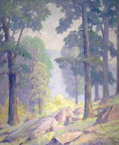  Arcadia Valley I 
Oil on canvas
24 x 19 ½ inches
