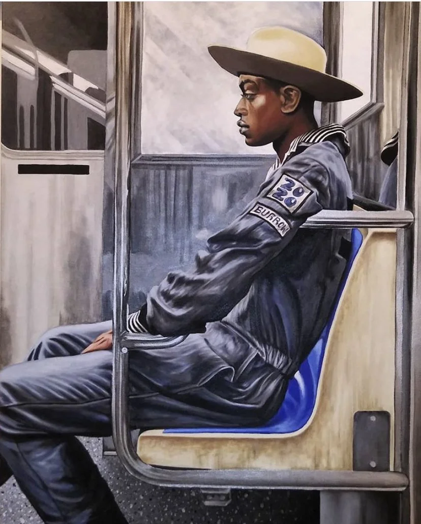  The Ride There   (Sold) 
Oil on canvas