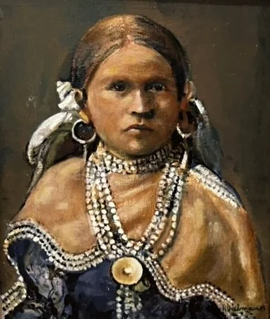  Portrait No. 2 
Oil on panel
10 x 8 inches