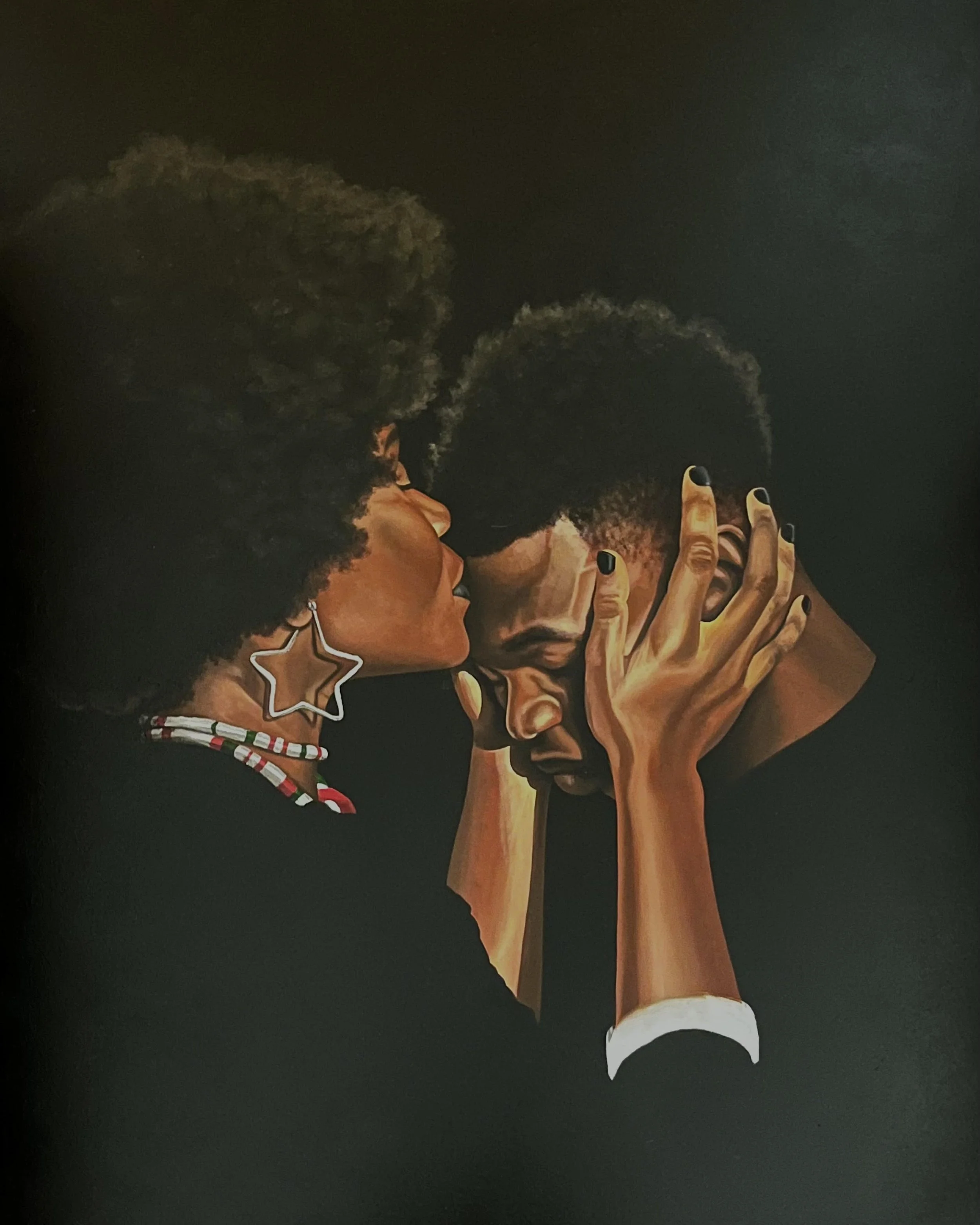  A Mother's Love 
Oil on canvas
60 x 48 inches