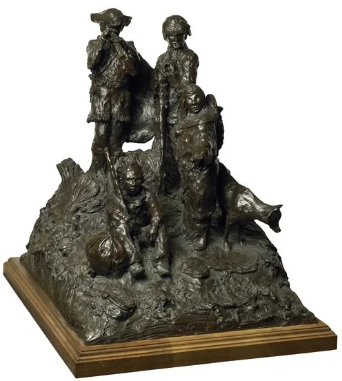  Lewis and Clark, 1943 
Bronze
31 x 32 inches
