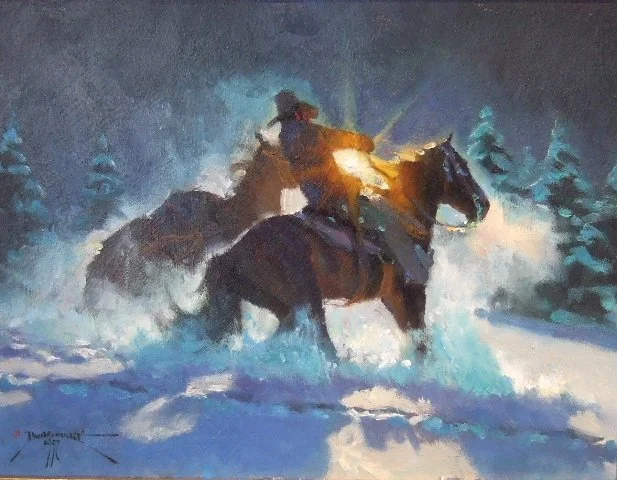  High Sierra, 1997 
Oil on canvas
12 x 16 inches