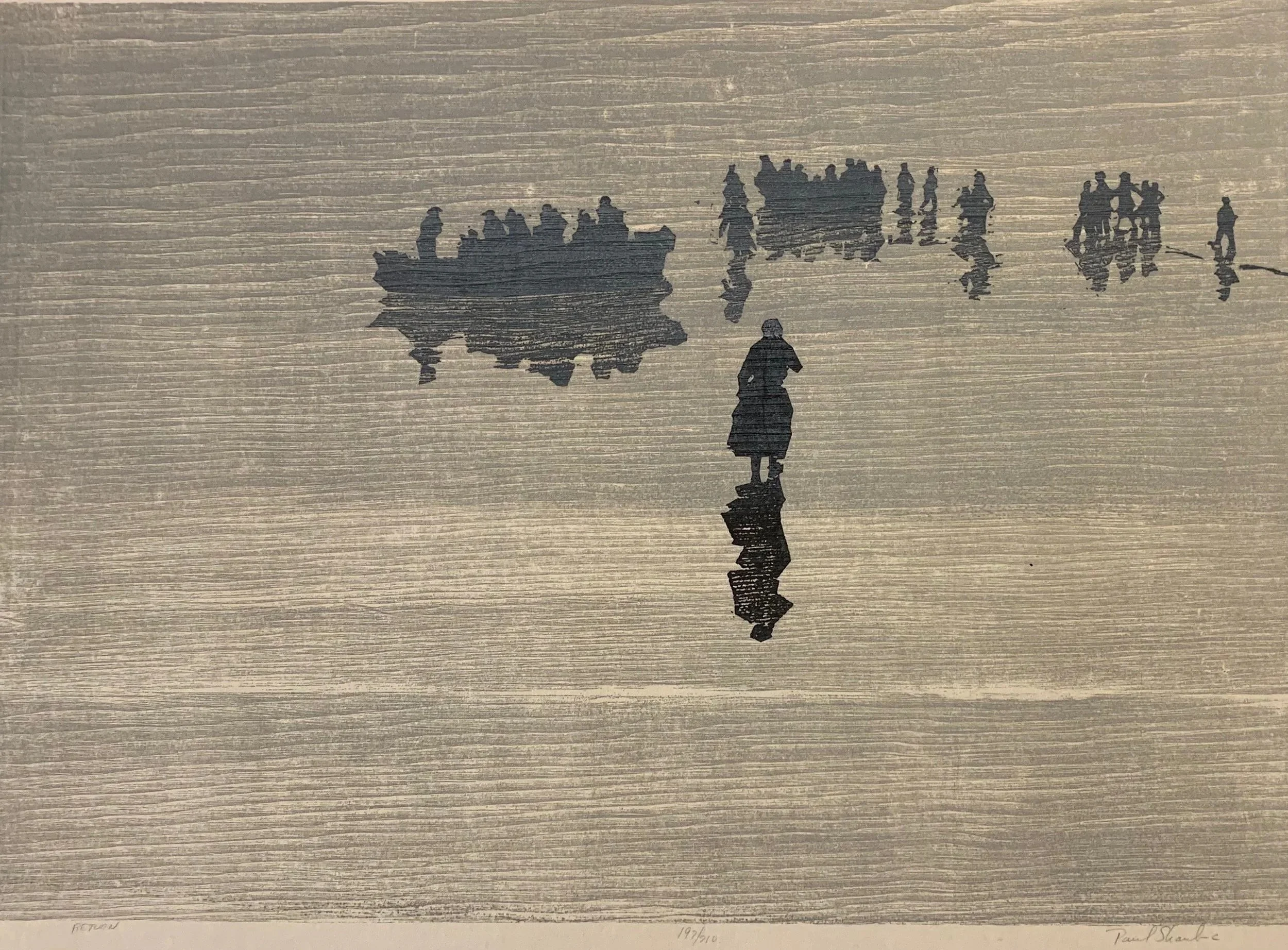  Return 
Woodblock
18 x 24 inches