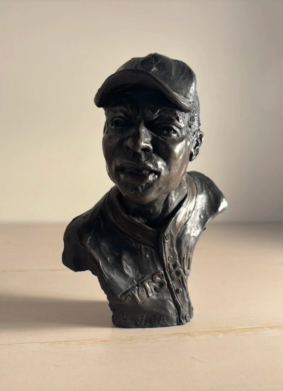  Cool Papa Bell  (Sold)
Bronze
9 x 6 x 5 inches