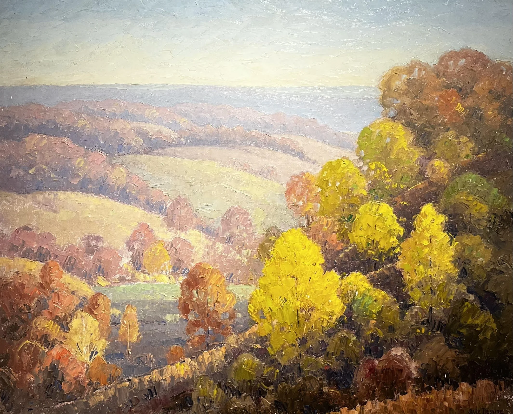  Brown County Hills 
Oil on canvas
24 x 30 inches