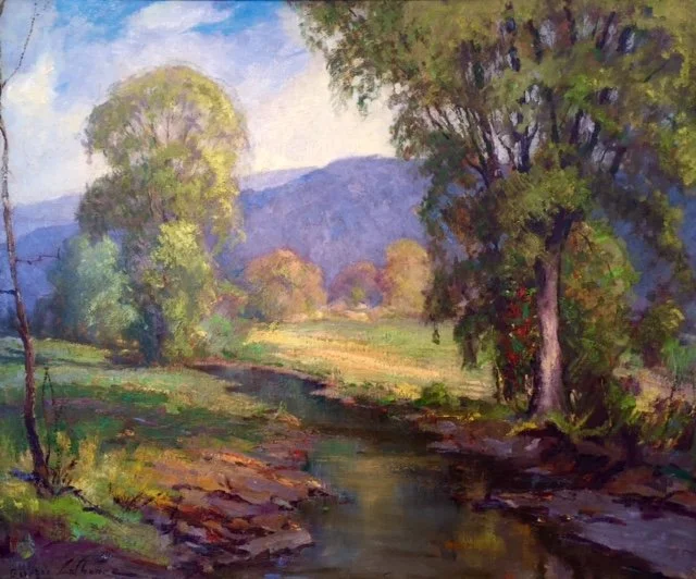  Spring in Brown County, Indiana 
Oil on canvas
24 x 30 inches
