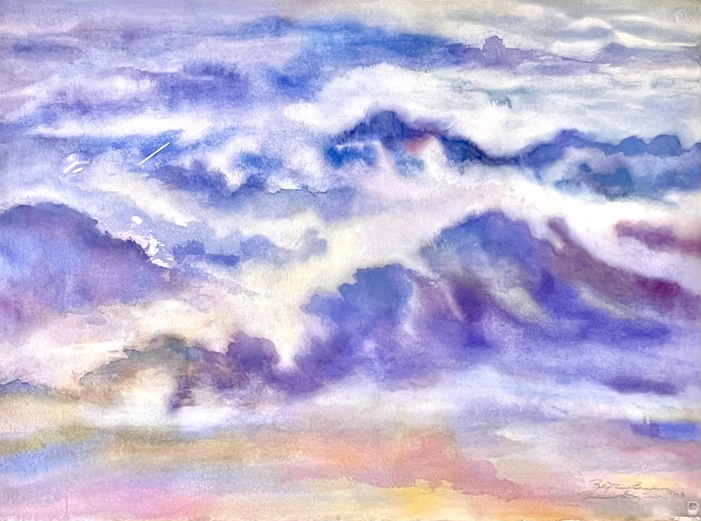  Breaking Rhythms No. 2 
Watercolor
22 x 29 ½ inches