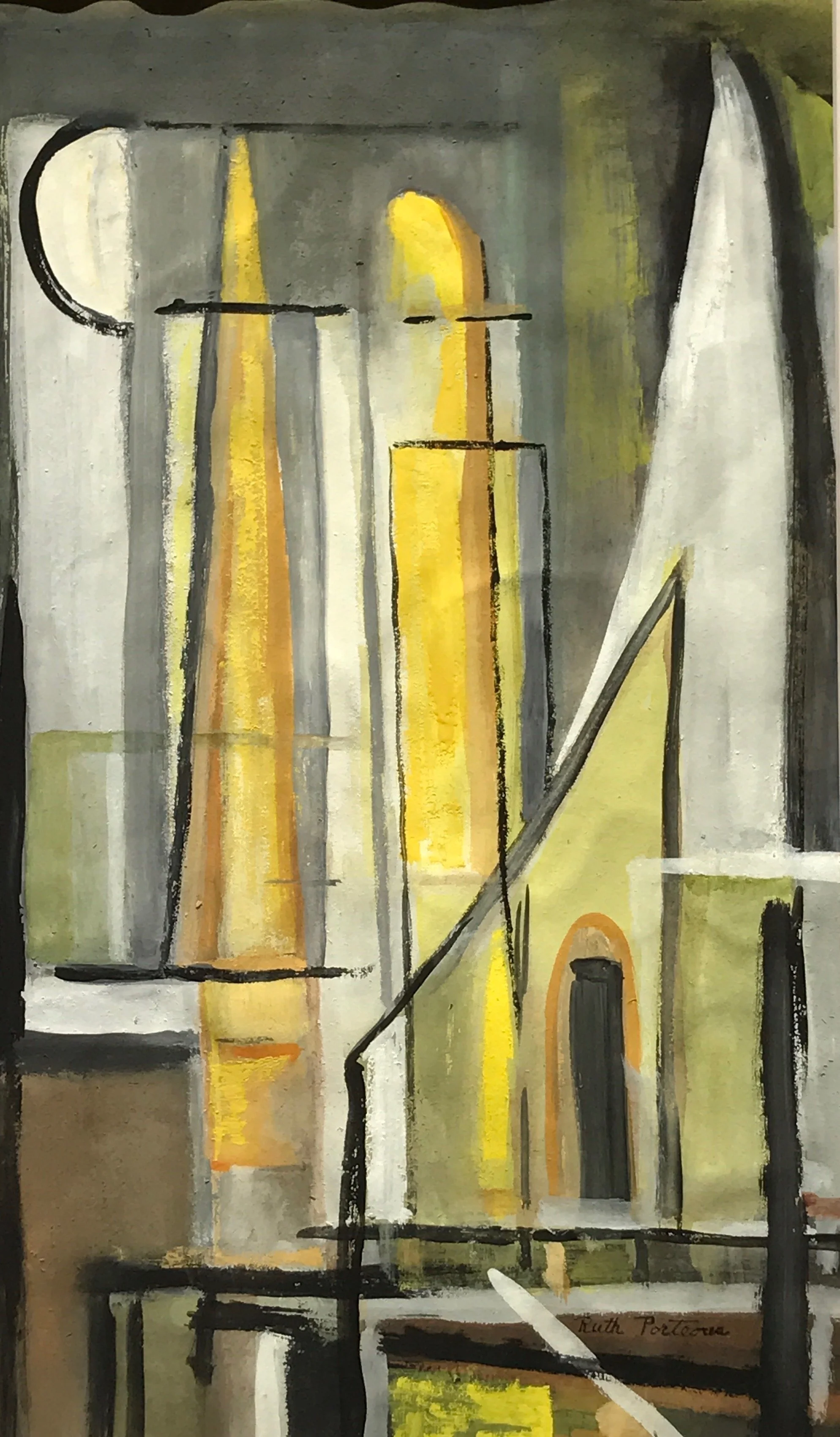  Sailboats No. 2 
Watercolor
21 x 13 inches