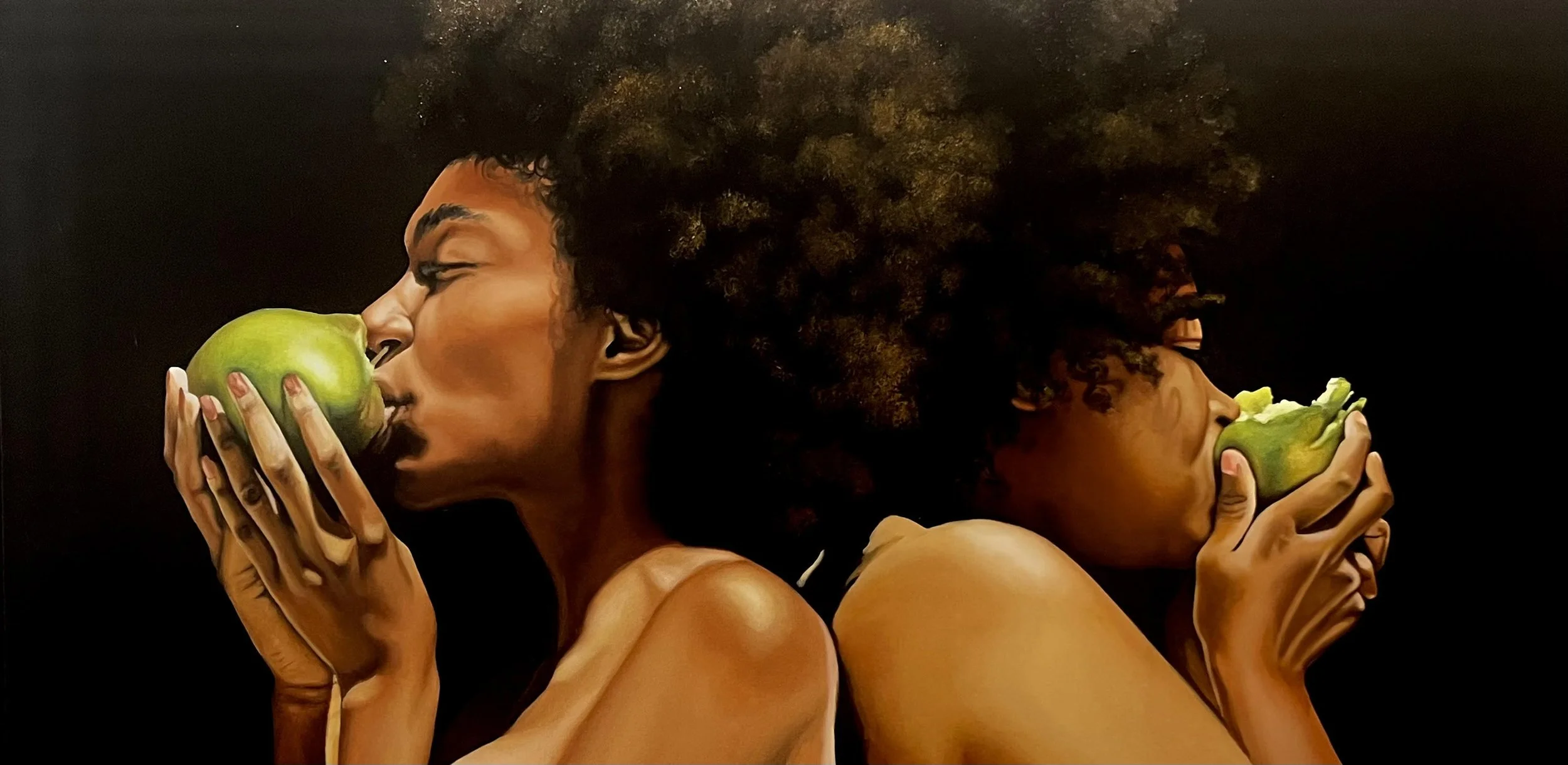  Skin Deep 
Oil on canvas
24 x 48 inches