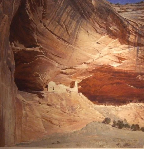  Anasazi Castle 
Oil on canvas
36 x 36 inches
