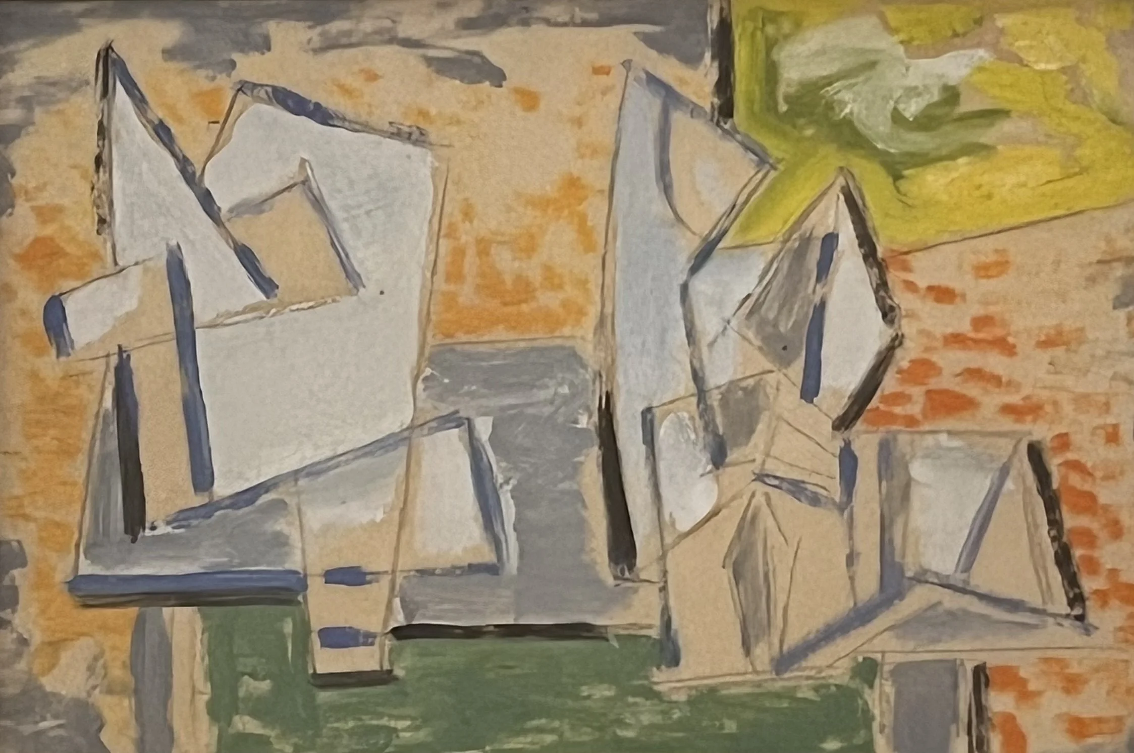  Harvest, 1949 
Oil on paper
6 x 8 ½ inches