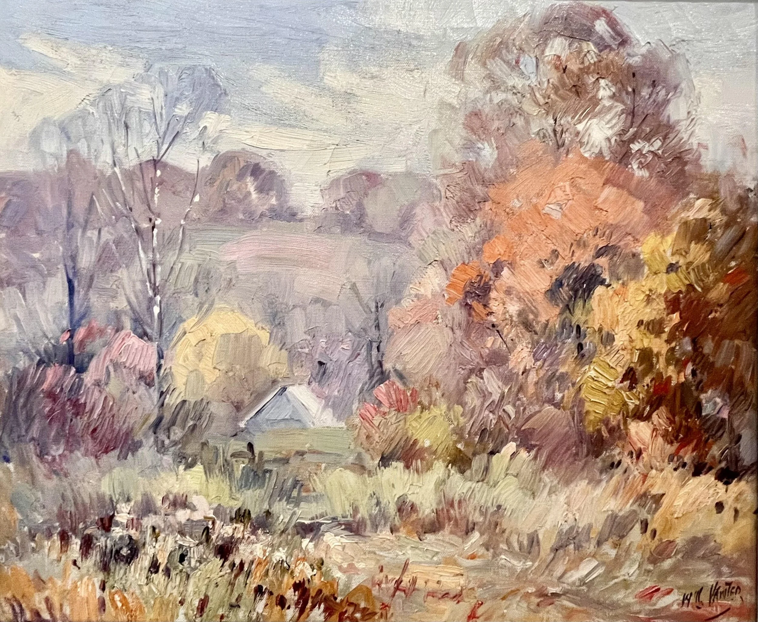  Brown County Landscape 
Oil on canvas
20 x 24 inches