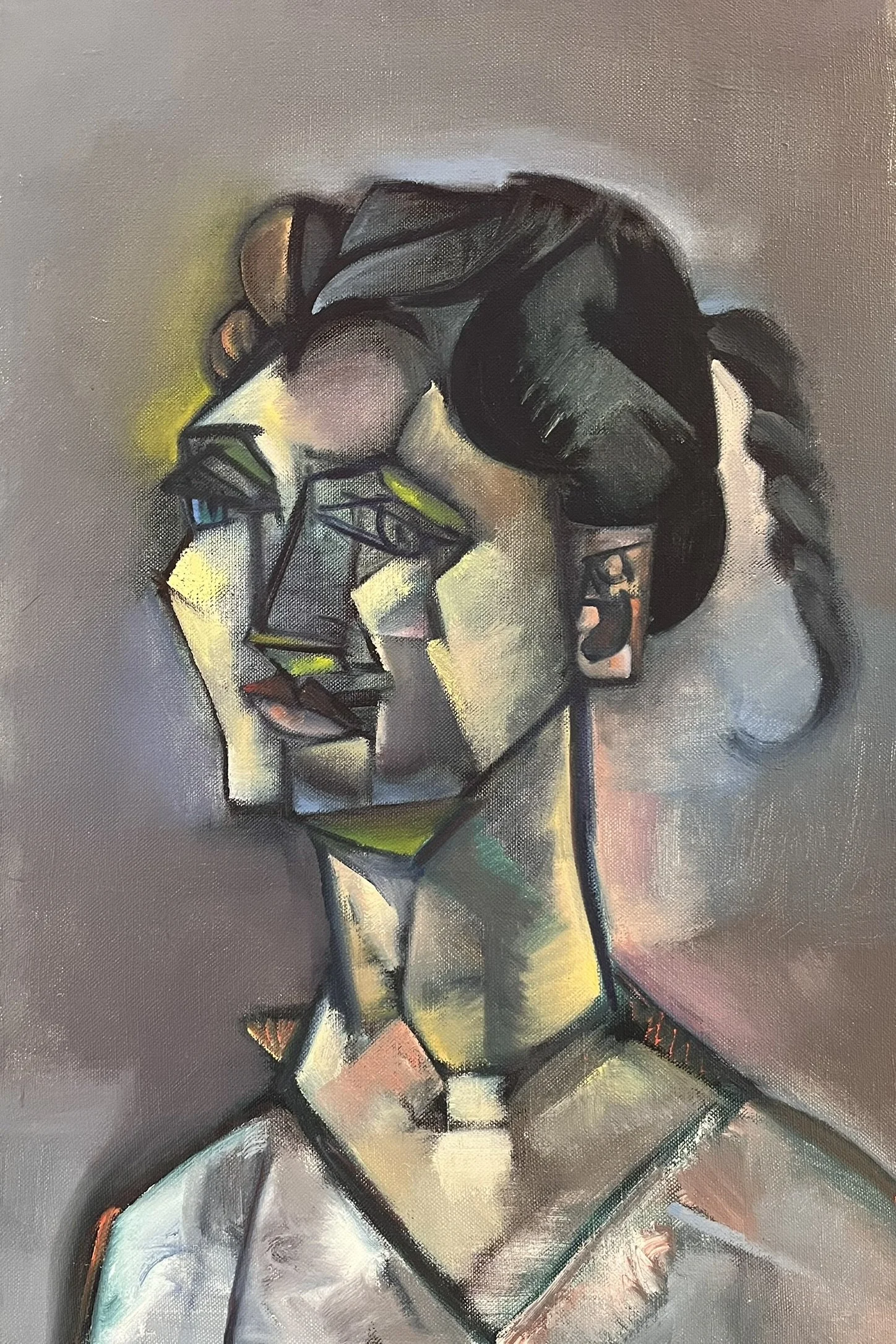  Jane with Pigtails 1988 