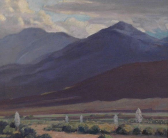  Western Expanse 
Oil on canvas
19 x 23 inches