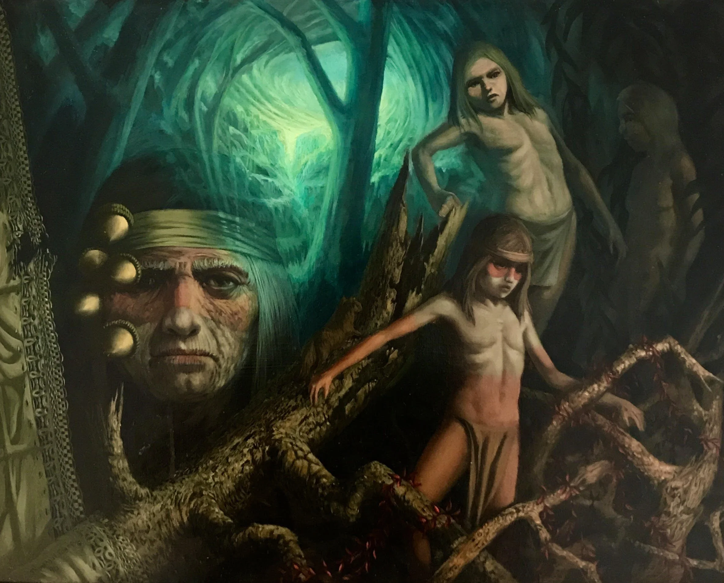  The Origin of Life 
Oil on panel
16 x 20 inches
