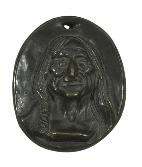  Native American Head II 
Bronze
4 x 3 inches